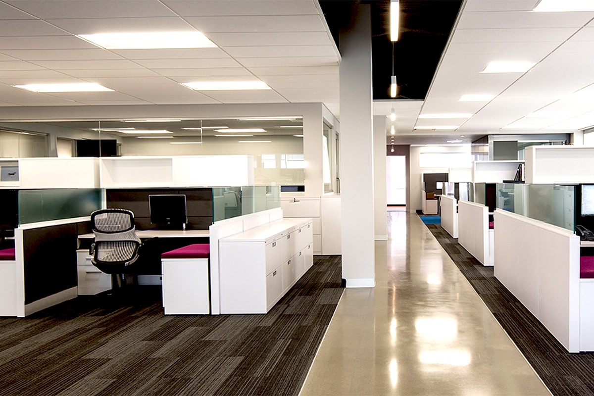 Office space at Raglan Mine headquarters designed by VAD